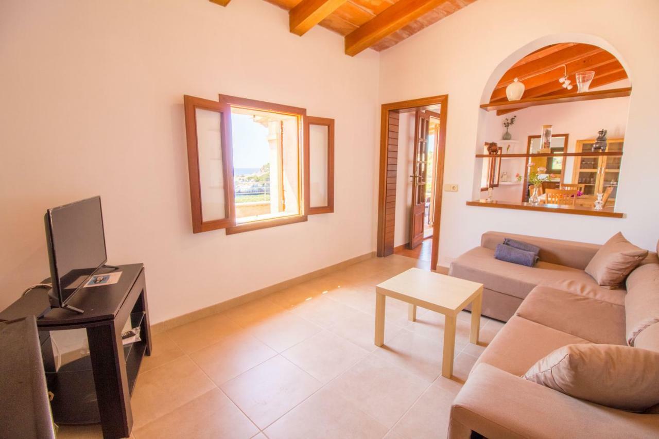 Beautiful Private Villa On The Sea Santanyí Exterior foto