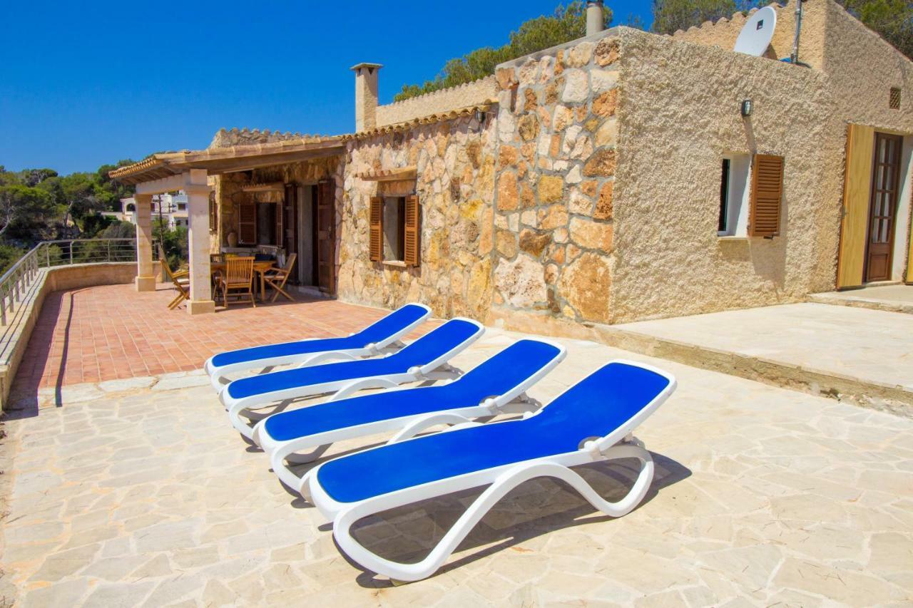 Beautiful Private Villa On The Sea Santanyí Exterior foto